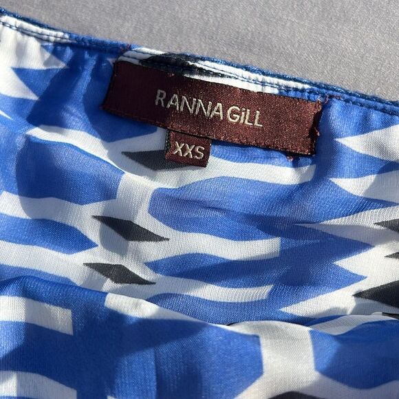 Ranna Gill Sunburst Maxi Dress Size XXS C17 - Picture 10 of 10